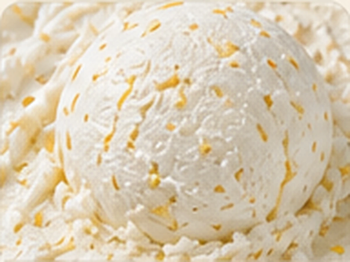 Helado de Leche merengada bajo en calorías