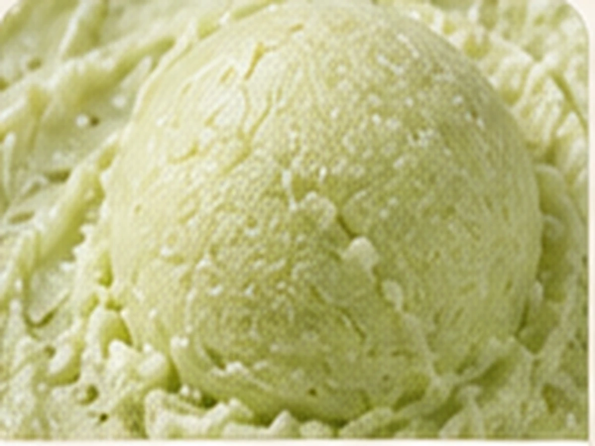 Helado de Manzana verde