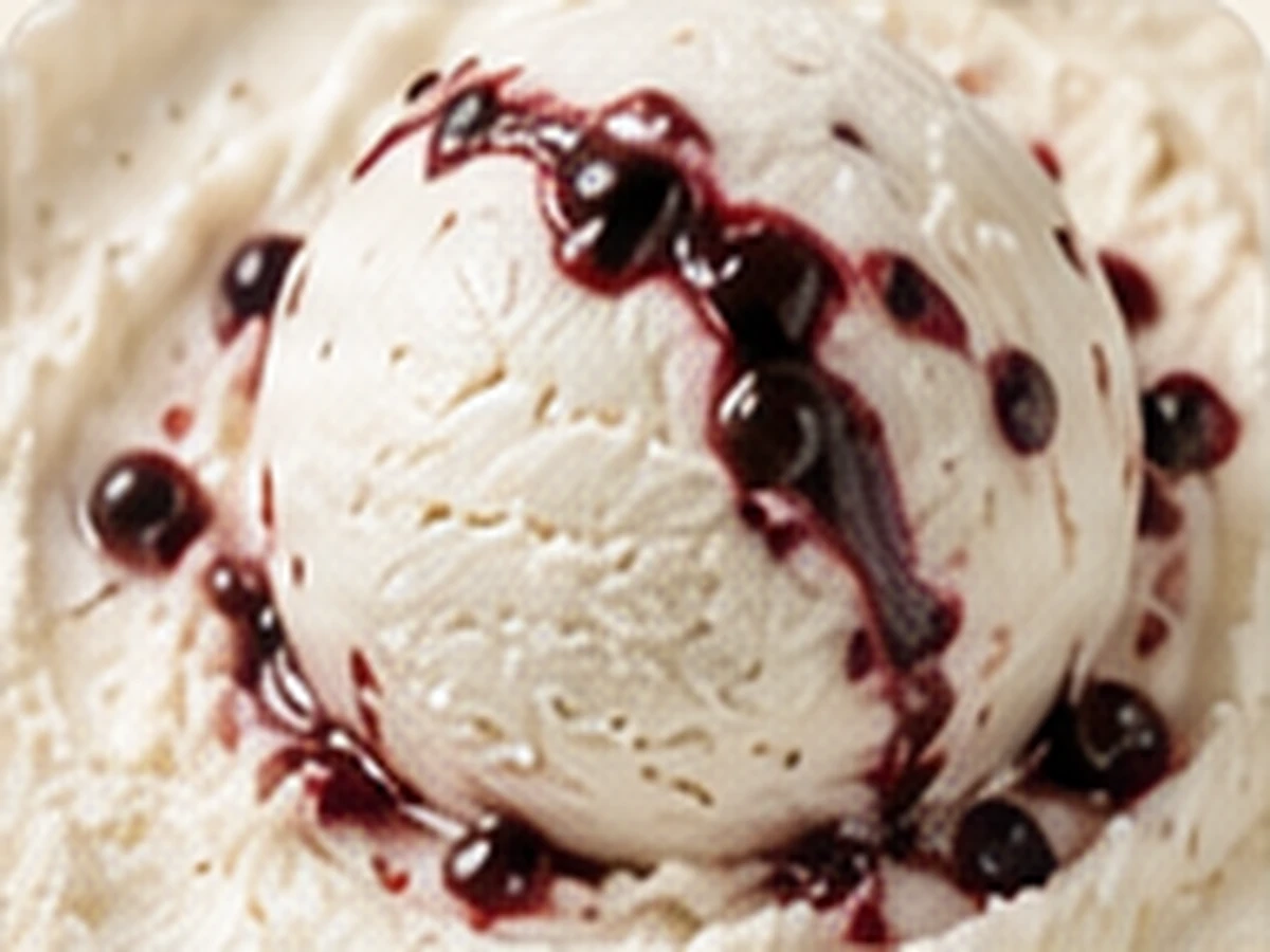 Helado de Yogur Amarenas